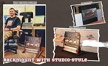 Amazon.com: GRIFFIN Rack Mount Stand 10U (Studio-ZPRO Steel